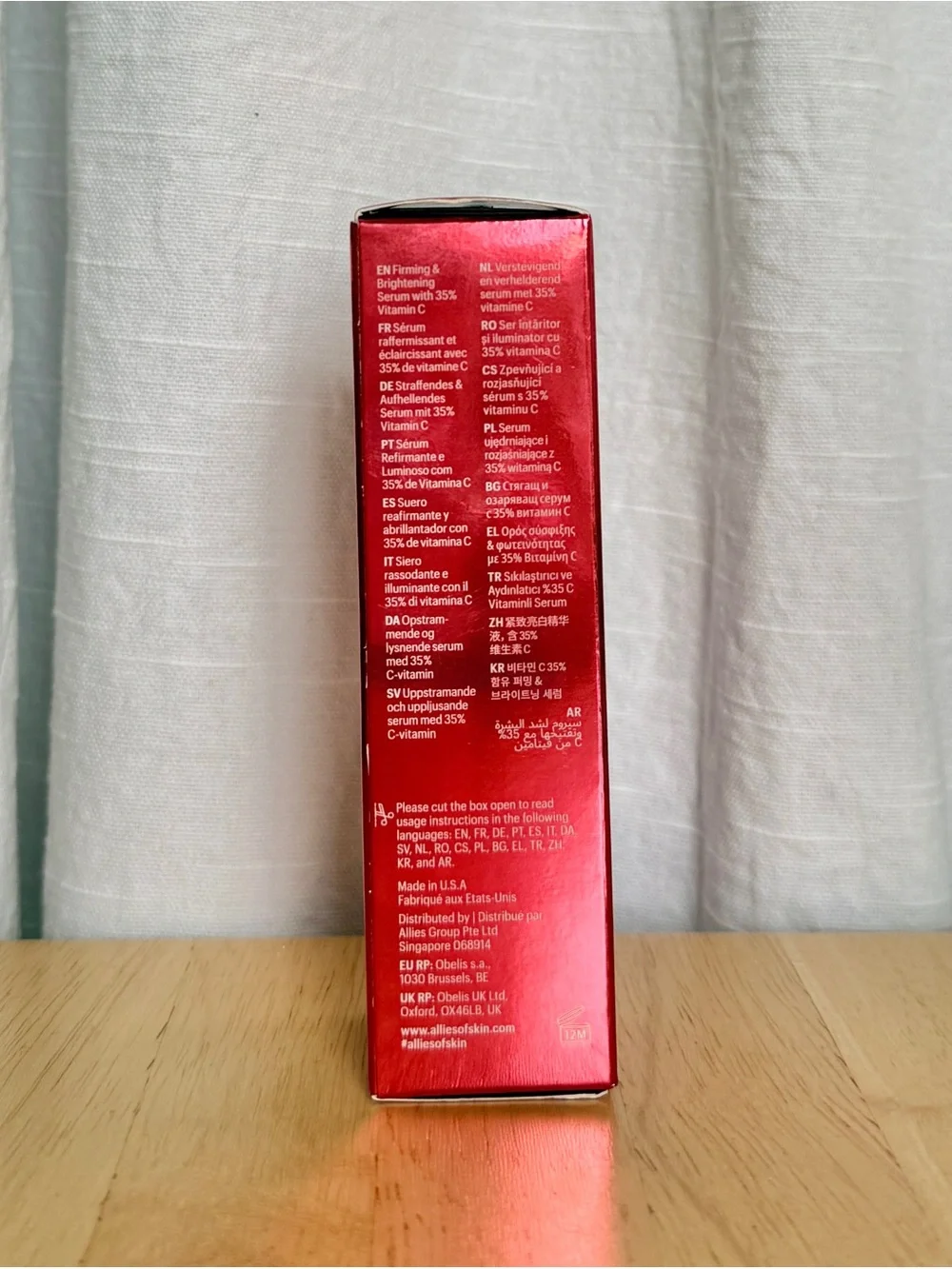 NWT NIB Allies of Skin 35% Vitamin C Perfecting Serum